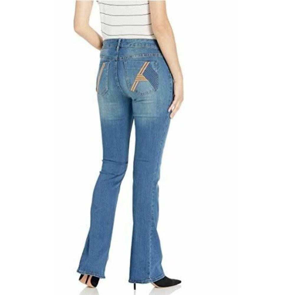 American Vintage Women’s 12 Jeans Bootcut Blue New - Picture 1 of 8